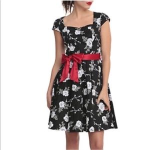 Hell Bunny Vixen Retro Pinup Floral Dress-S